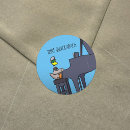 Zoek naar grappige eenden stickers Woordspeling