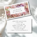 Recherche de fleurs romantiques cartes visite Boss