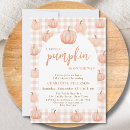 Recherche de citrouille baby shower invitations Automne