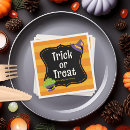 Zoek naar trucs servetten Halloweenfeest