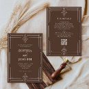 Recherche de western mariage invitations Élégant