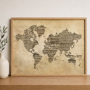 Recherche de de vieux monde posters Rustique