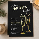 Recherche de champagne noël invitations Toast au champagne