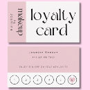 Recherche de fidélité de client cartes visite Simple