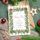 Recherche de noël invitations Aquarelle