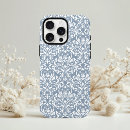 Recherche de motif vintage de damassé iphone coques Élégant