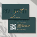 Recherche de immobilier cartes visite Code qr