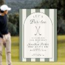 Recherche de golf anniversaire invitations Moderne