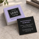 Recherche de lilas cartes visite Votre logo ici