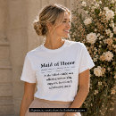 Zoek naar ere tshirts Maid of honor
