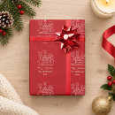 Recherche de noël moderne papier cadeau Minimaliste