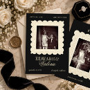 Recherche de vieux monde invitations Monogramme