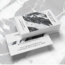 Recherche de marbre noir et blanc cartes visite Moderne