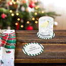Recherche de noël dessous de verres Rayures