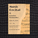 Recherche de musique de concert invitations Piano