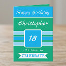 Recherche de 18ème anniversaire cartes Nom