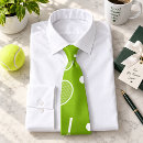 Recherche de raquette de tennis cravates Vert