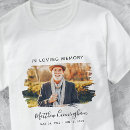 Zoek naar in geheugen van tshirts Viering van het leven