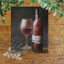 Recherche de vin rouge puzzles Peinture