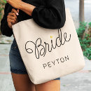 Recherche de bride tote bags Mariée