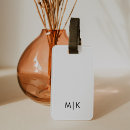 Recherche de noir et blanc bagages étiquettes Simple