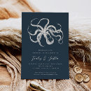 Recherche de poulpe vintage invitations Vie marine