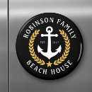 Recherche de style nautique magnets Ancre