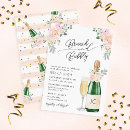Zoek naar champagne brunch bridal shower invitations Bubbly