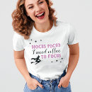 Zoek naar zwarte koffie tshirts Typografie