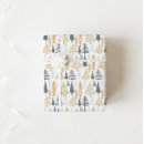 Recherche de noël moderne papier cadeau Papier d'emballage de vacances