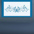 Recherche de papillon turquoise cartes visite Bleu