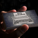 Recherche de auteur vintage cartes visite Machine à écrire