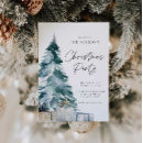 Recherche de arbres de noël invitations À la fête de