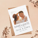 Recherche de date de mariage magnets Noir et blanc