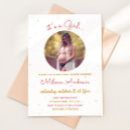 Recherche de cadre photo bébé invitations Simple