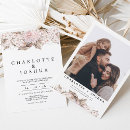 Recherche de boho floral mariage invitations Moderne