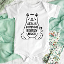 Recherche de jesus bébé vêtements Christian