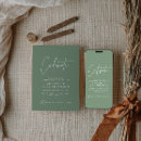 Zoek naar tekens uitnodigingen Elegant