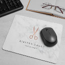 Recherche de ciseaux tapis souris Coiffeuse