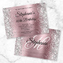 Recherche de rose clair invitations Monogramme