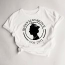 Zoek naar monarch dames tshirts Koningin elizabeth