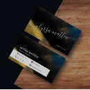 Recherche de marine bleu or cartes visite Maquilleur