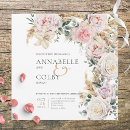 Recherche de pampas mariage invitations Floral