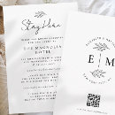 Recherche de loge invitations Noir et blanc