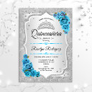 Zoek naar turquoise quinceanera invitations 15e verjaardag
