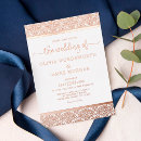Recherche de damassé élégante invitations Romantique
