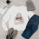 Zoek naar luiaard hoodies Grappig