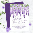 Recherche de purple and white invitations Floral