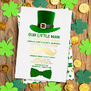Recherche de leprechaun anniversaire invitations Irish