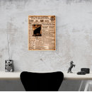 Zoek naar oude krant posters Vintage